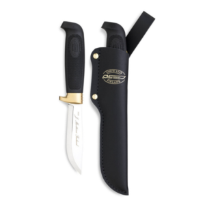Marttiini Condor Skinner puukko musta kahva musta tuppi
