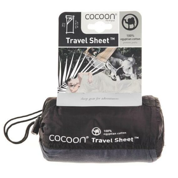 CoCoon matkalakana egyptinpuuvilla pakattuna